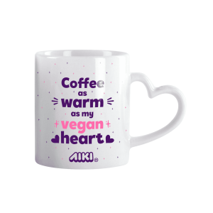 Tazón Coffe as warm as my vegan heart